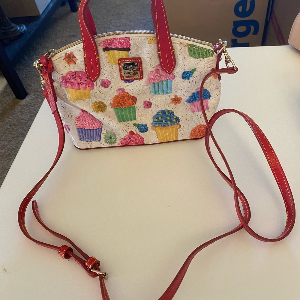 Dooney Bourke mini cupcake satchel purse bag